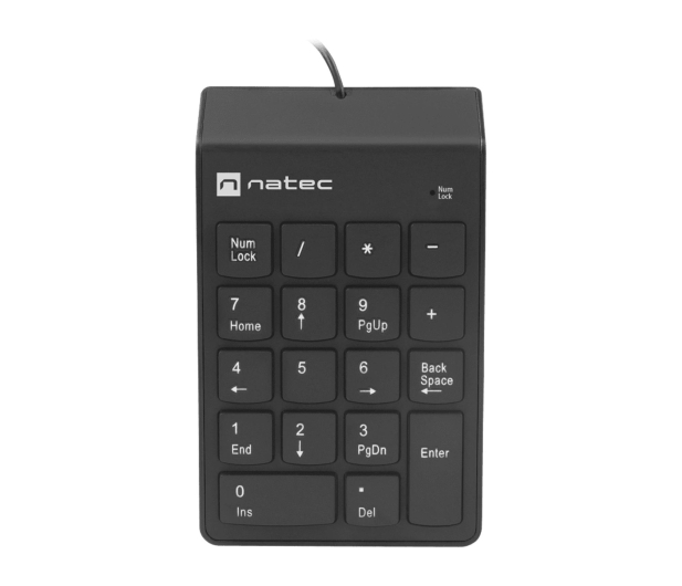 Natec GOBY 2 KLAWIATURA NUMERYCZNA USB CZARNA - 1470217 - zdjęcie